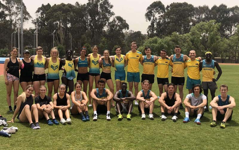 team photo field