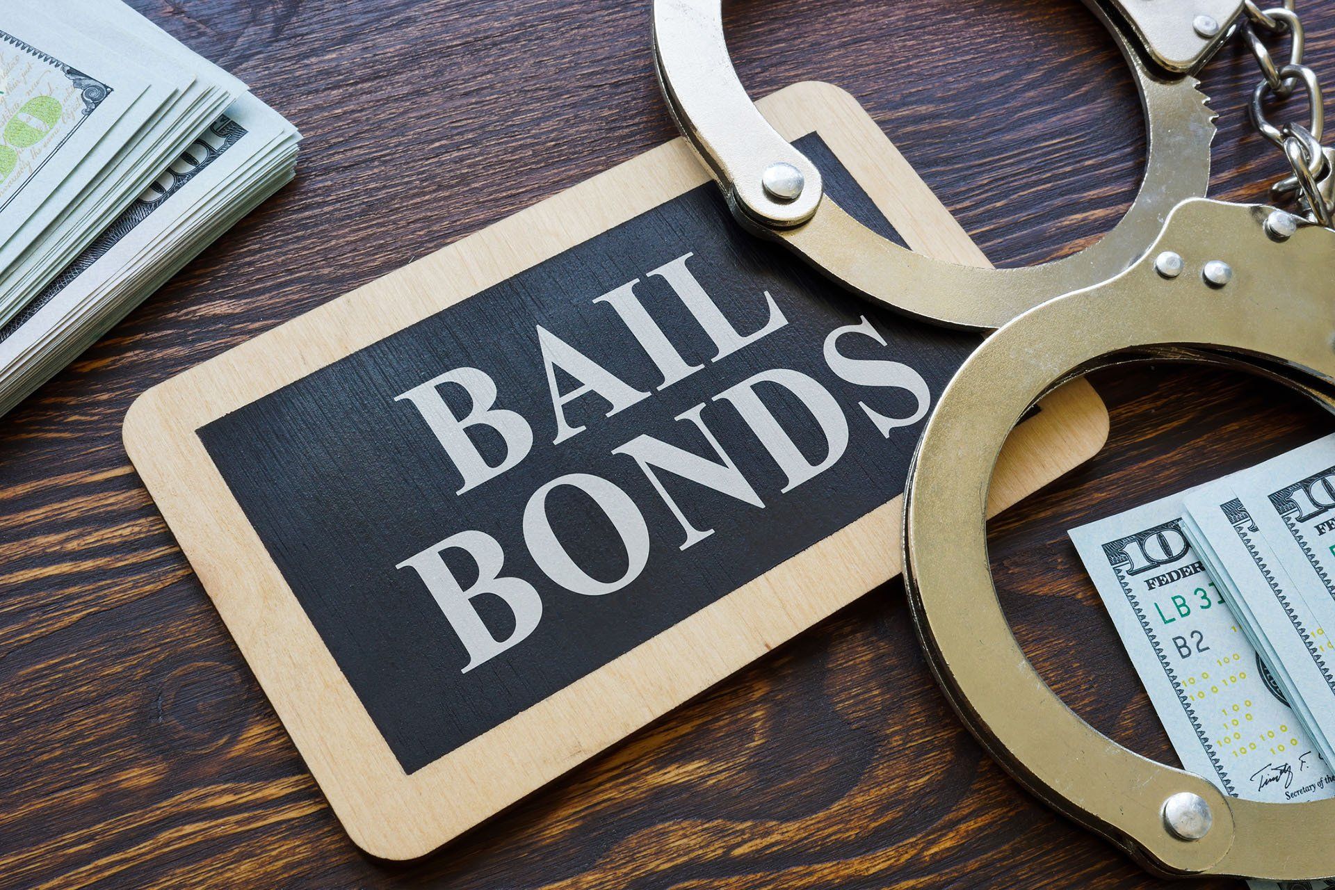 Bail Bonds Plate and Handcuffs — Cincinnati, OH — Bob Shropshire Sons Bail Bonds