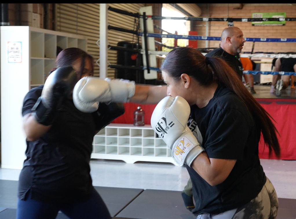 Coach cesar and rumble city boxing gym
