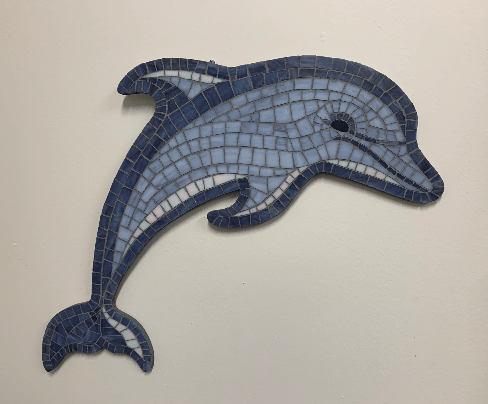 Wall Decor Mosaic Dolphin