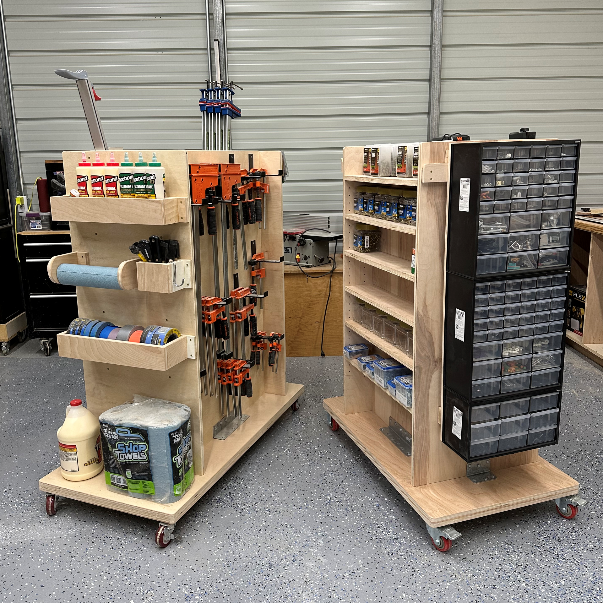 Mobile Tool / Storage Carts
