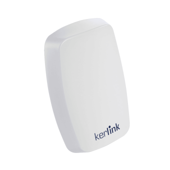 White Kerlink LoRaWAN gateway.