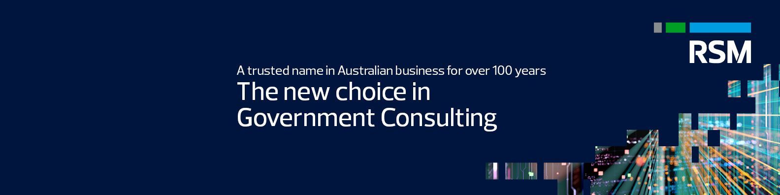 RSM Canberra government consulting - The Destination Agency brand strategy