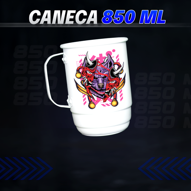 Saiba mais sobre nossa caneca de aluminio de 850 ml