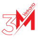 Logo rosso e bianco con una