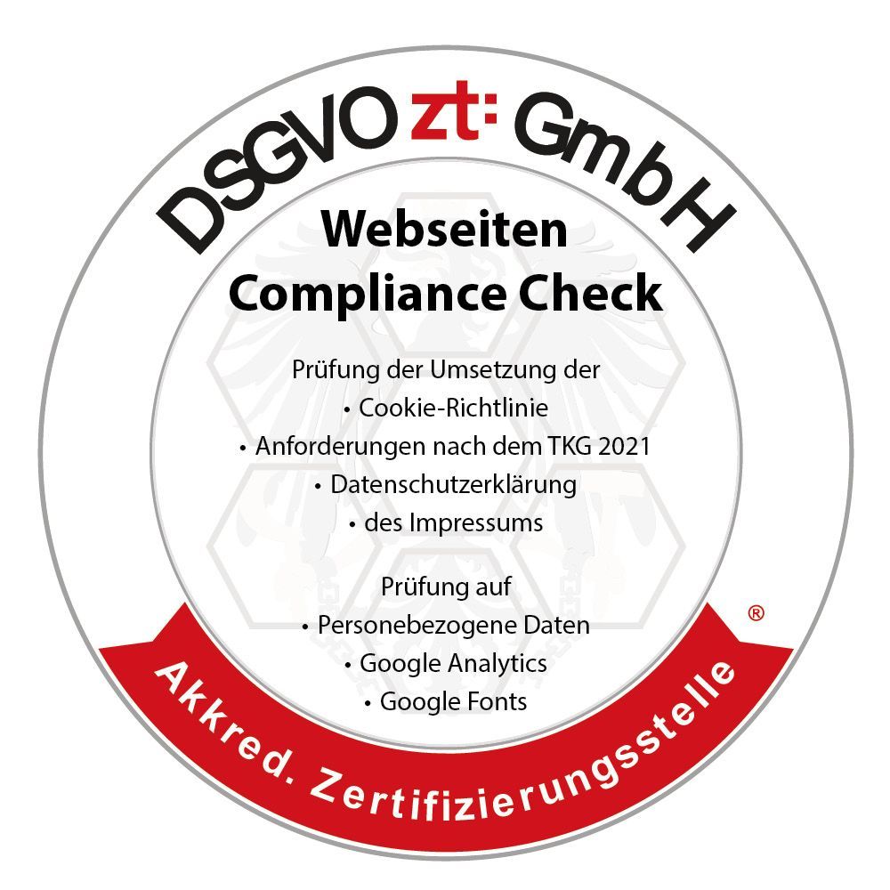 Webseiten Compilance Check