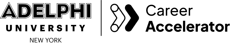 Adelphi and The Global Career Accelerator logos