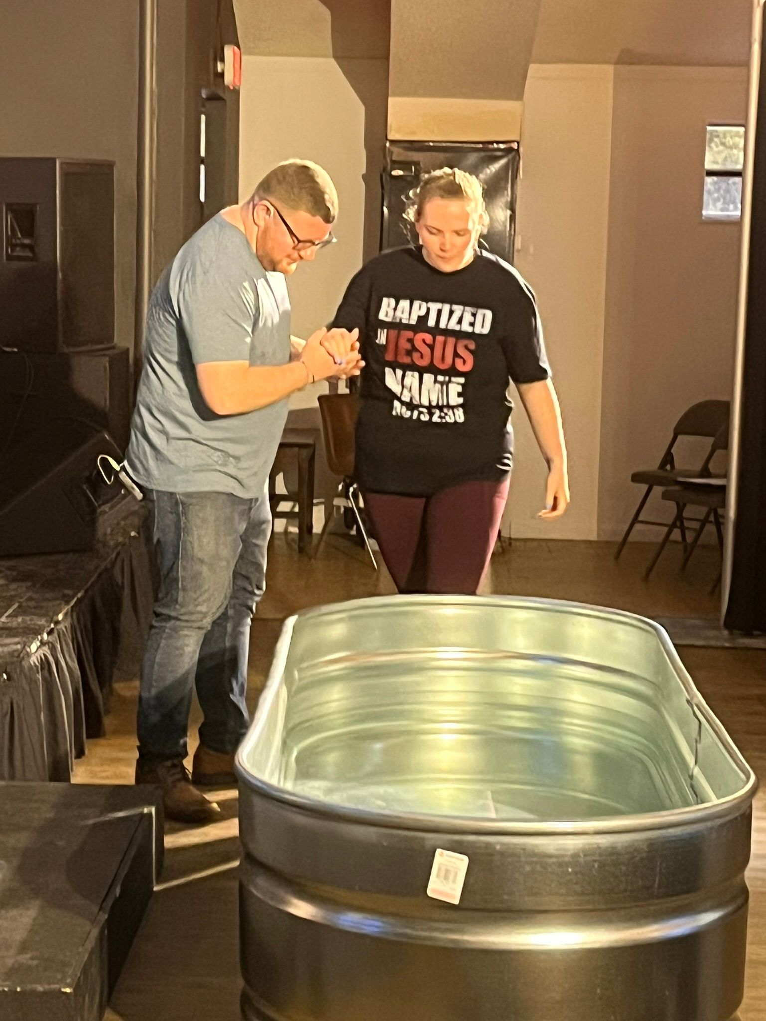 Baptism at Passion Church
