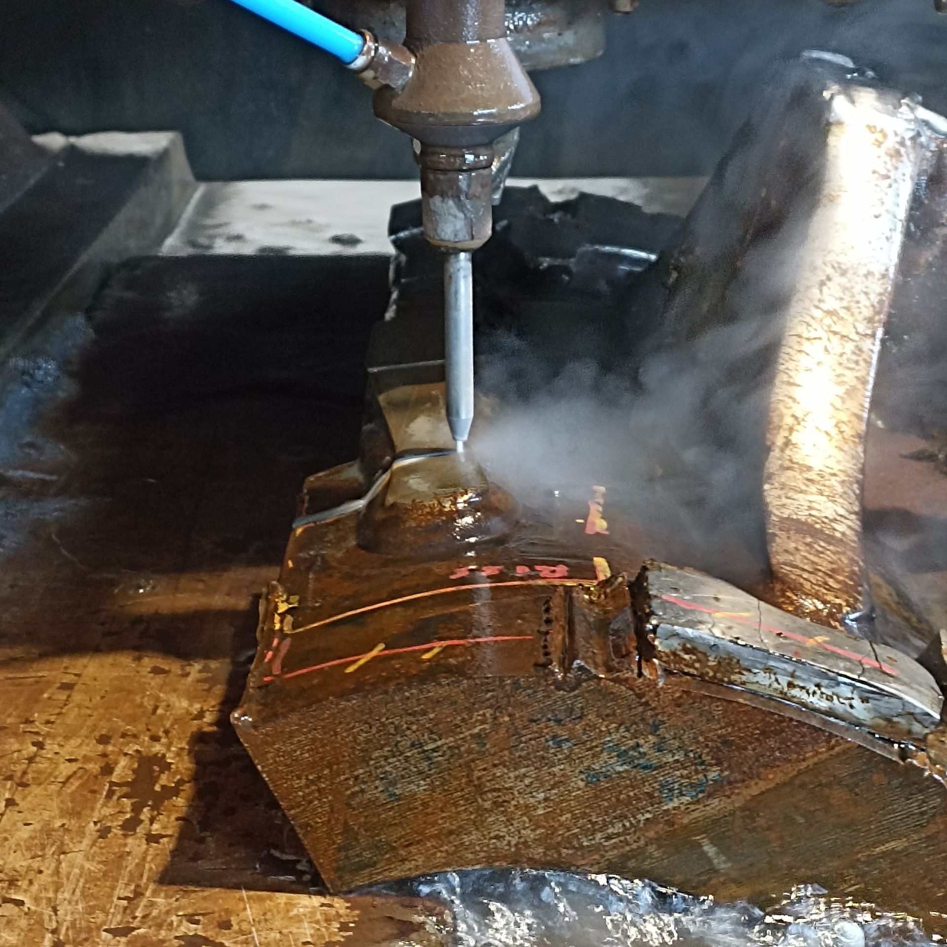 Wassertrahlschnitt