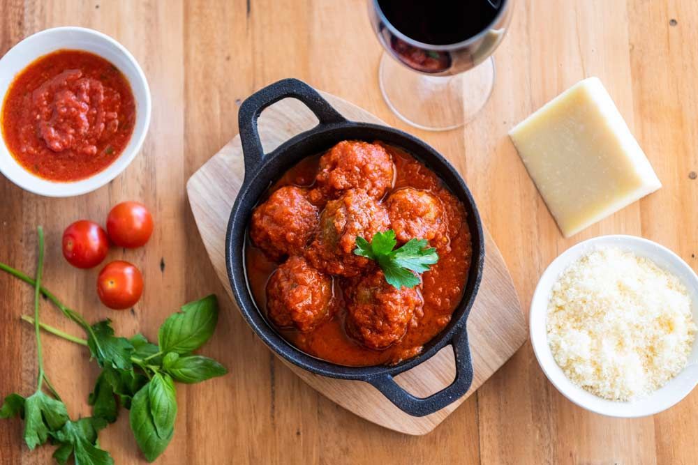 Italian Meatballs — Pizza in Huskisson, NSW
