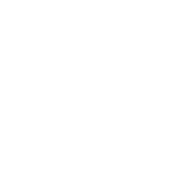 White RR monogram logo inside concentric circles with small star accents on a white background