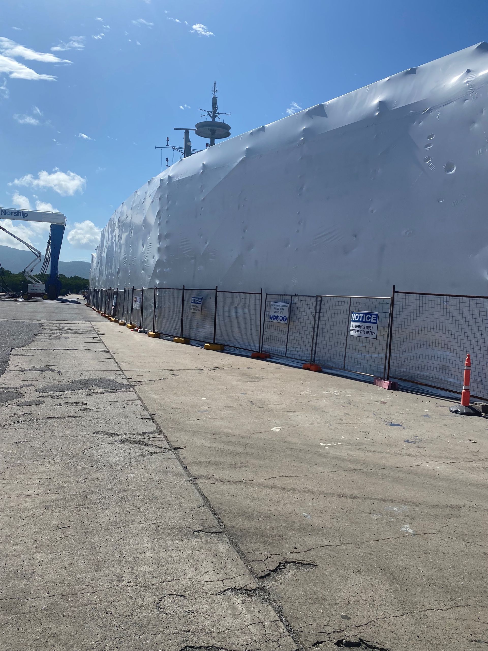 Scaffolding Wrapping — T & T Scaffolding in Cape York, QLD