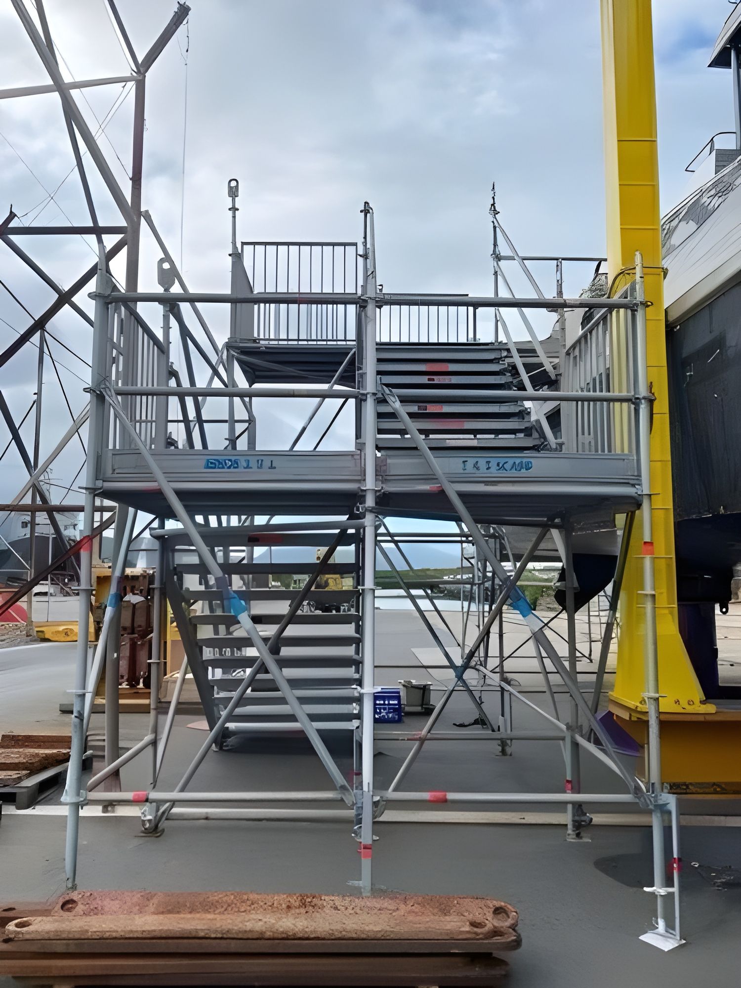 Scaffolding Stair Frame — T & T Scaffolding in Cairns, QLD