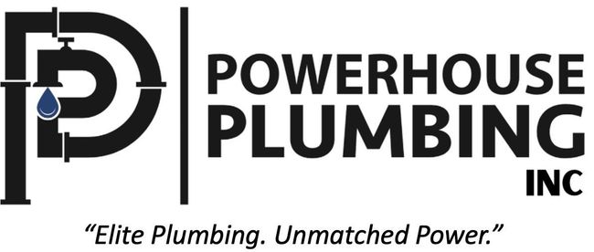 Powerhouse Plumbing logo with a 