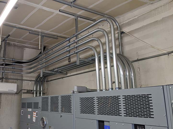 Cherry Shed Skid Electrical Install
