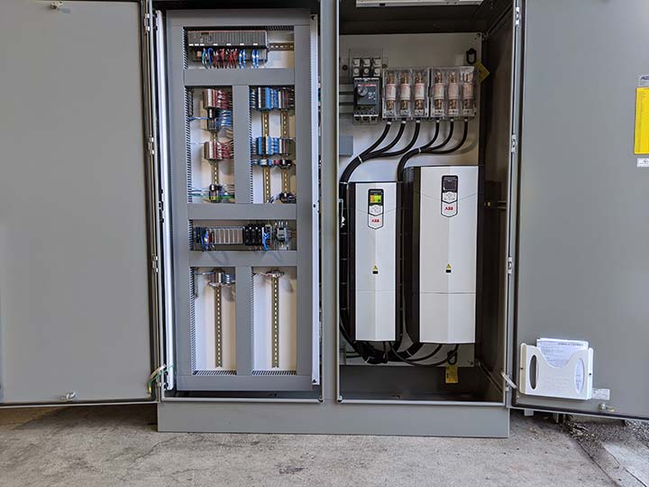 Hydraulic Test Bench Control Panel Project