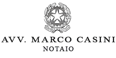logo in bianco e nero del notaio