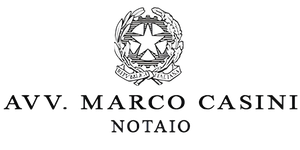 logo in bianco e nero del notaio