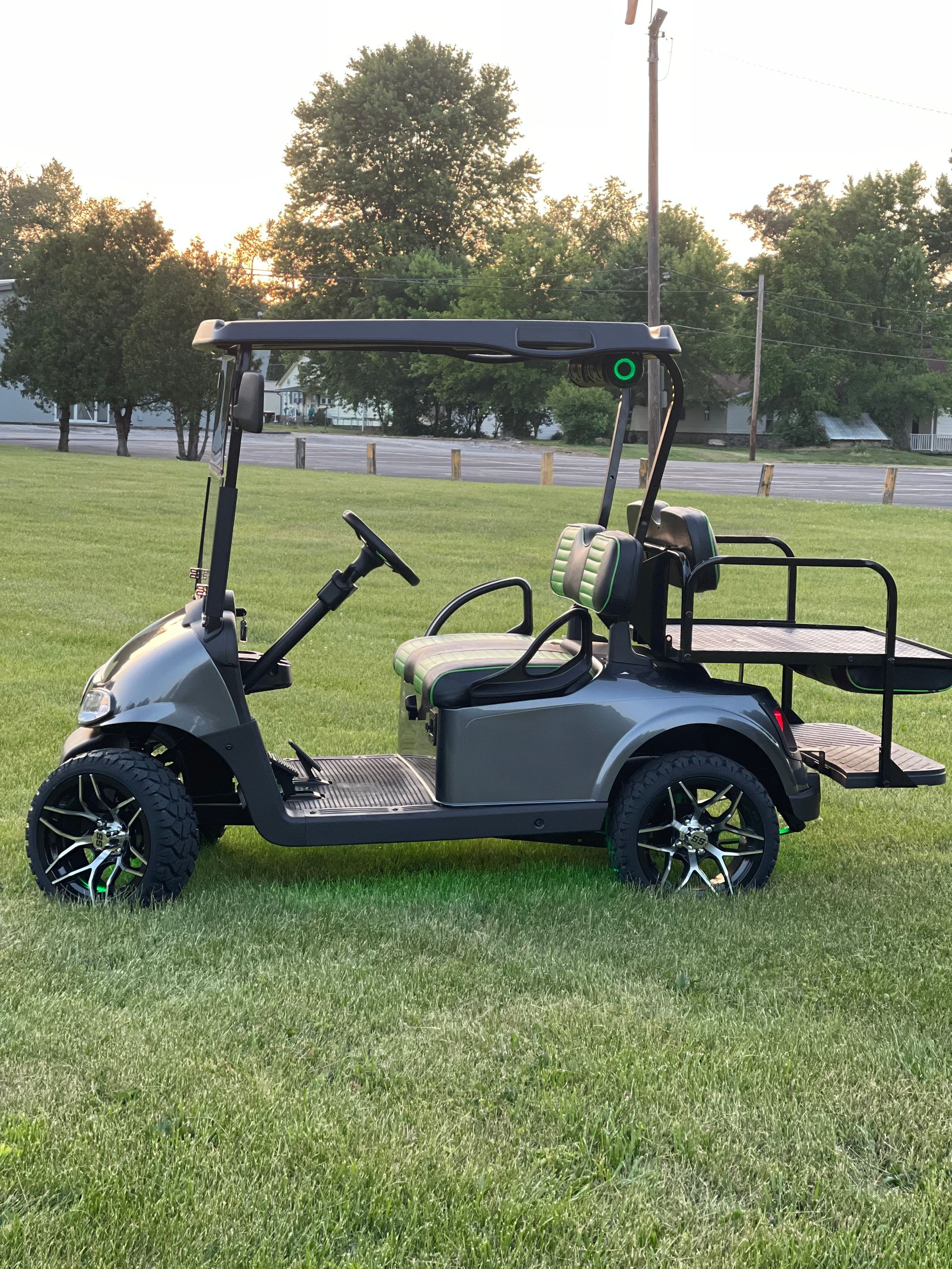 Loogootee Fire Dept Golf Cart Drawing