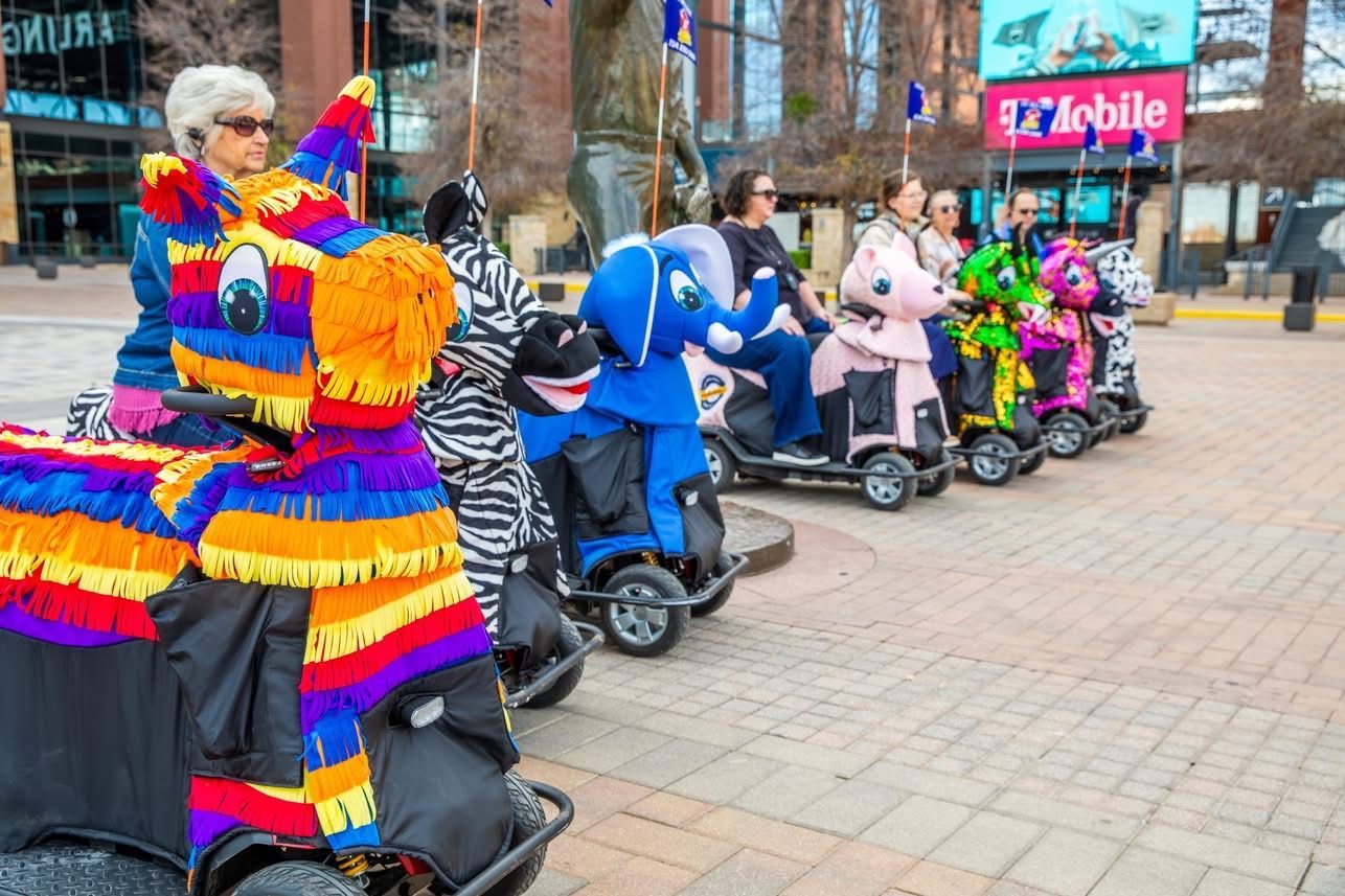 Lone Star Rydables scooters in