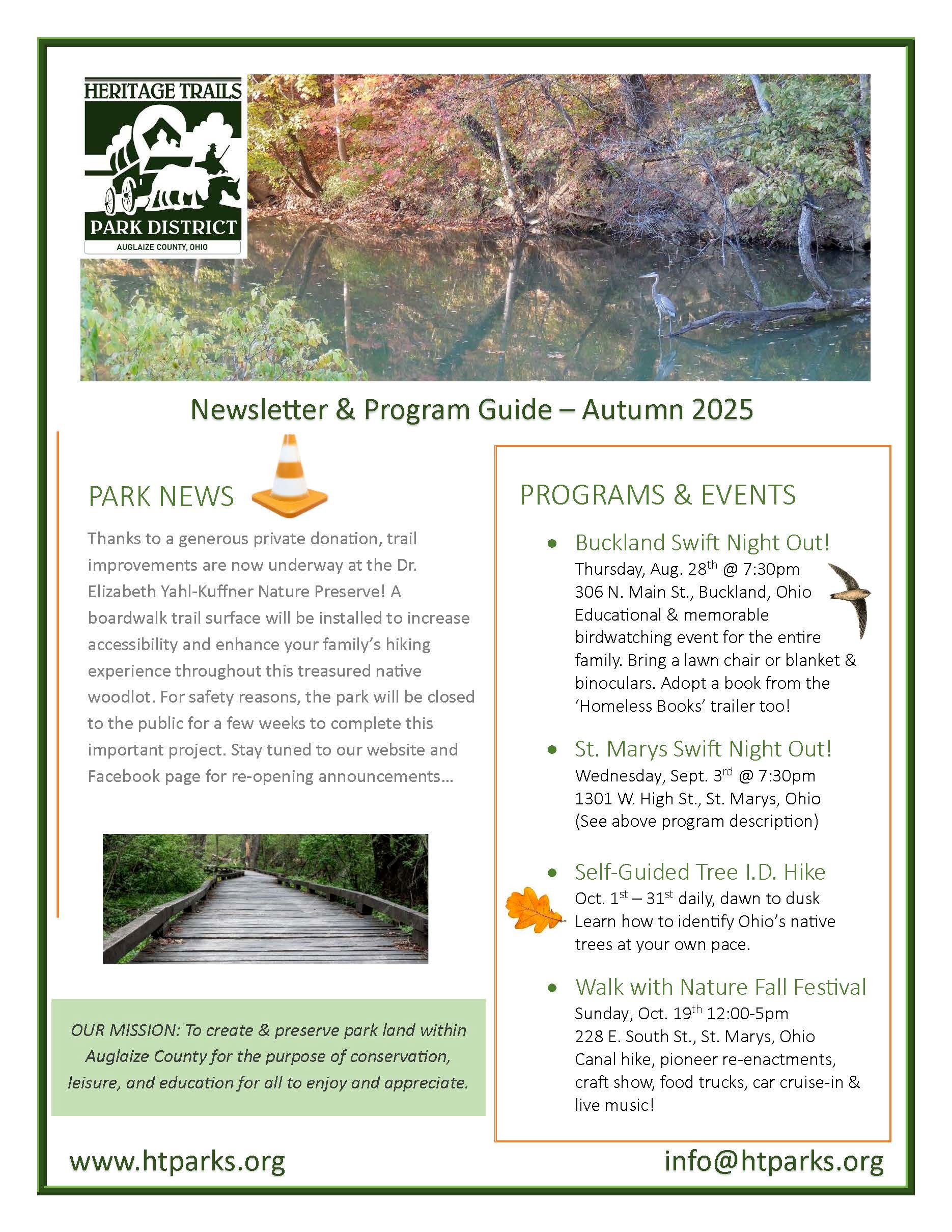 2025 Autumn Newsletter