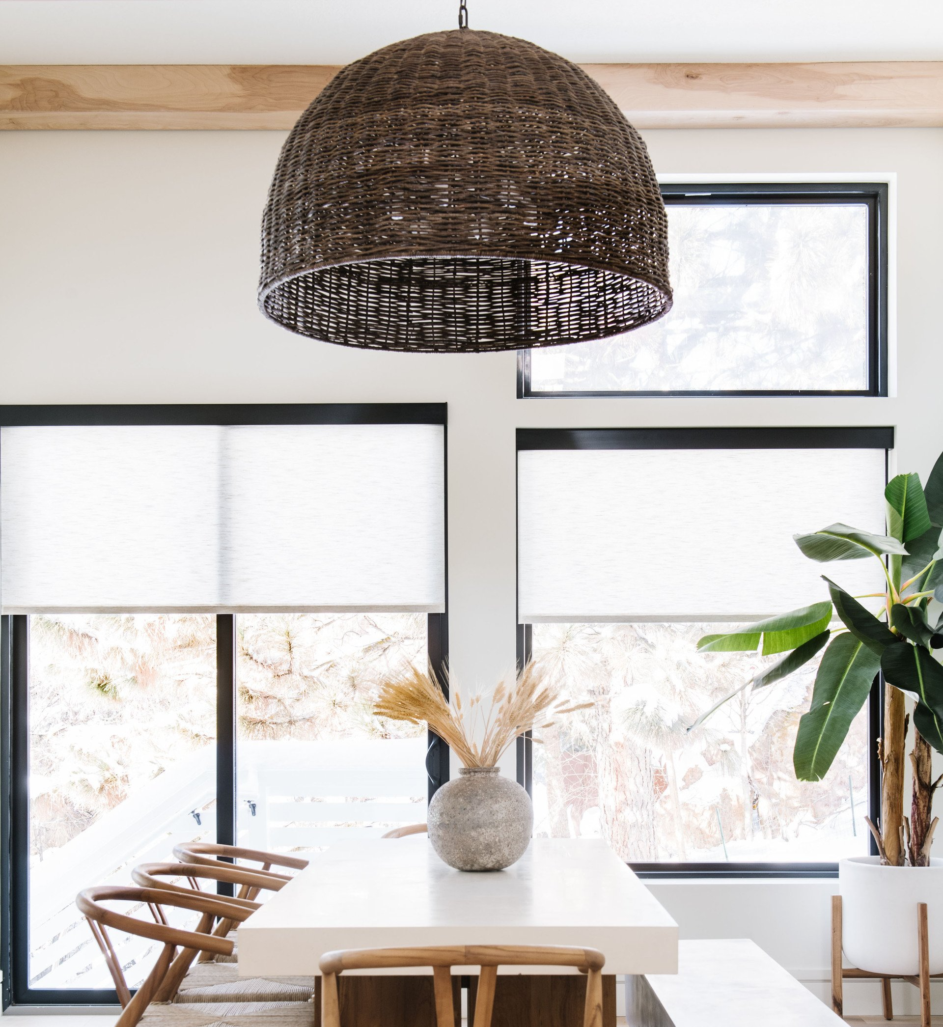 White Roller Shades