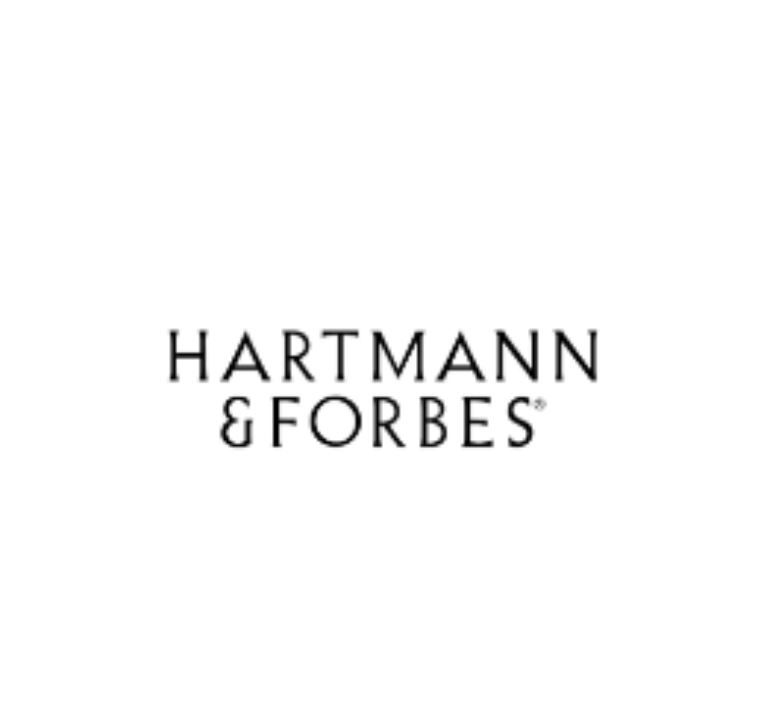Hartmann & Forbes luxury woven shades and natural window coverings logo