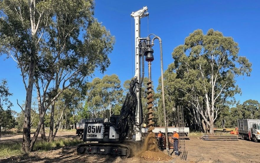 CFA piling