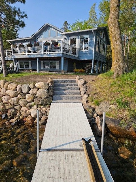 Lakehouse shoreline — Annandale, MN — OTS Grading and Landscaping LLC Shoreline — Annandale, MN — OTS Grading and Landscaping LLC