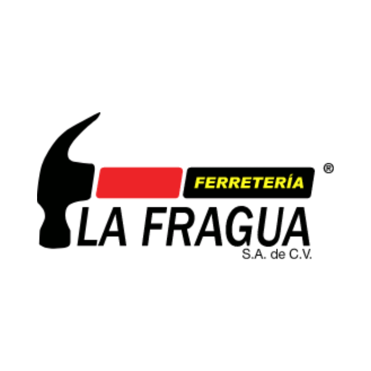 The logo for la fragua ferreteria s.a. de c.v.