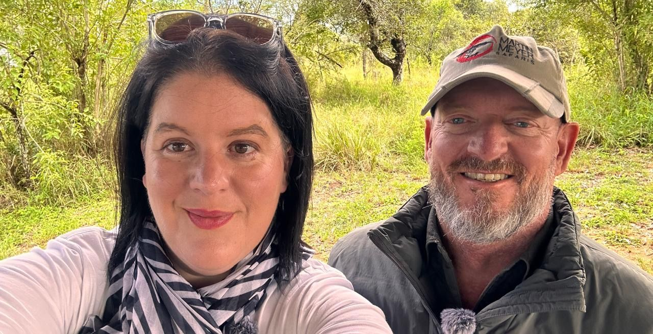 Martin Meyer & Antje Mouton on a Privately Guided Safari