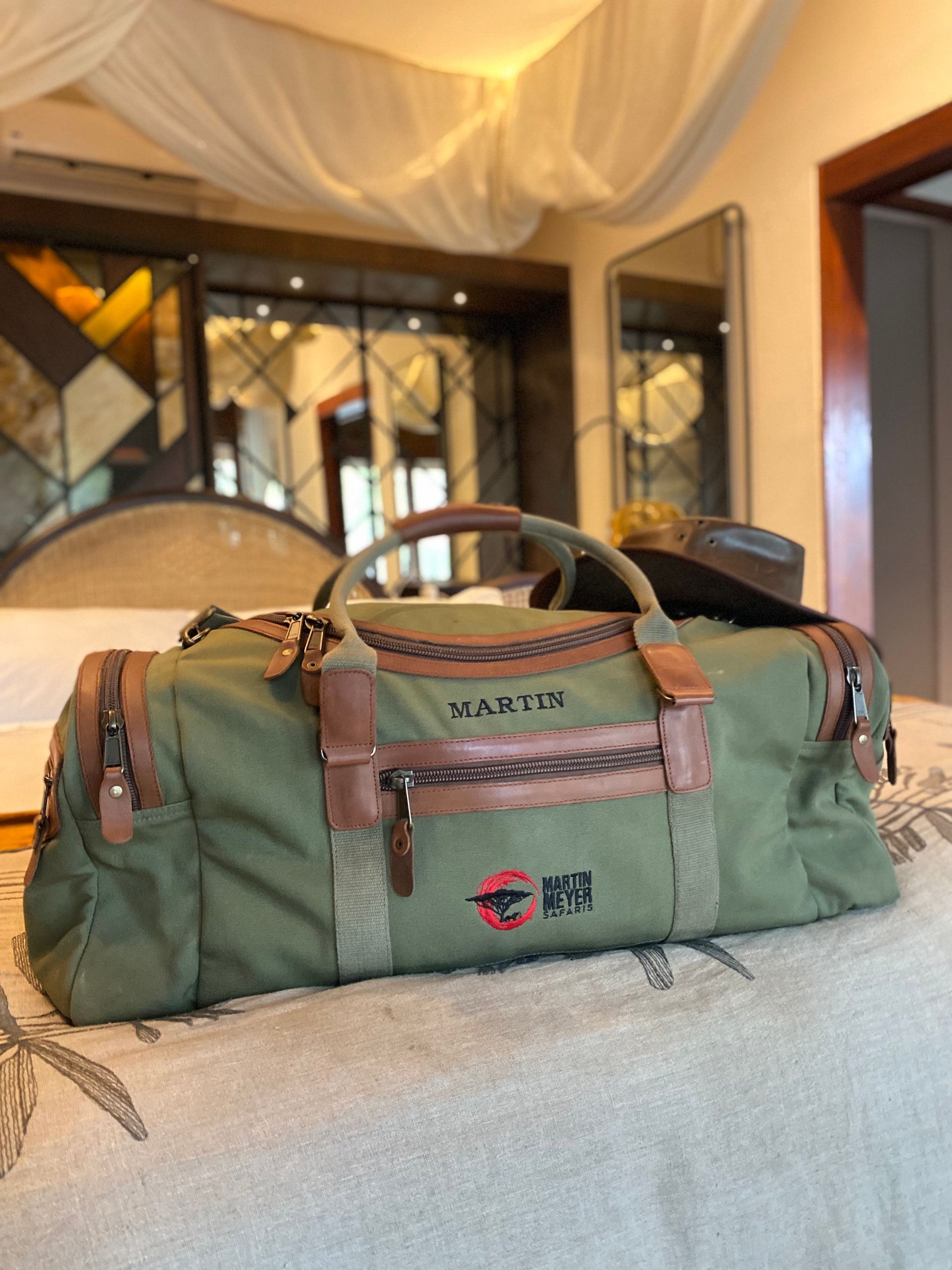 Martin Meyer Safaris Customized Safari Suitcase
