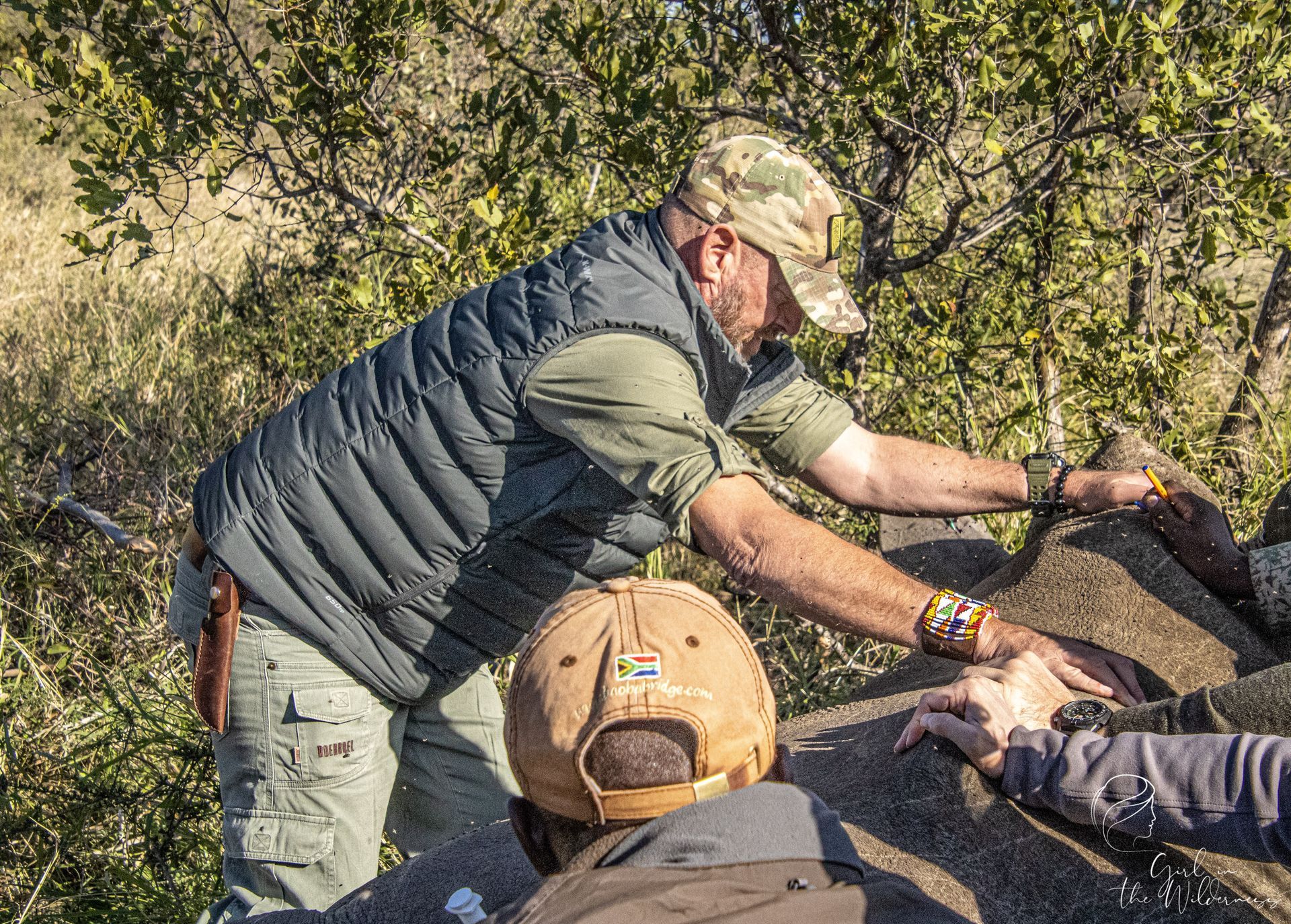 Martin Meyer Safaris Rhino Dehorning Conservation Safari