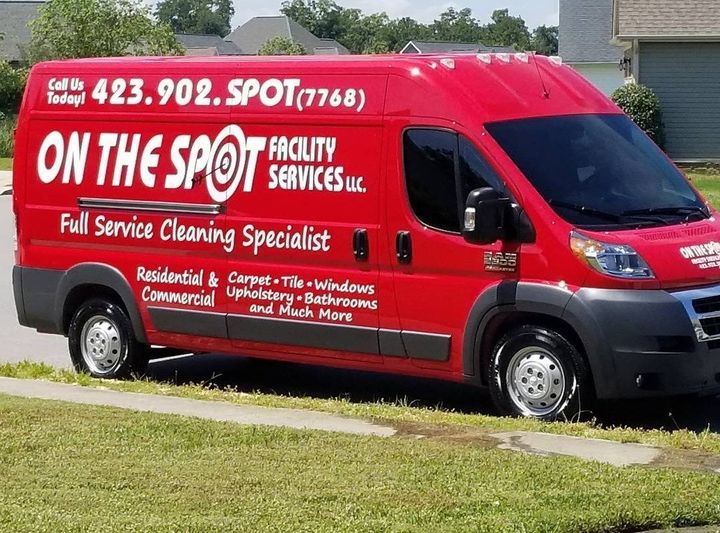 Professional Worker Cleaning Office Desk — Chattanooga, TN — On The Spot Facility Services LLC