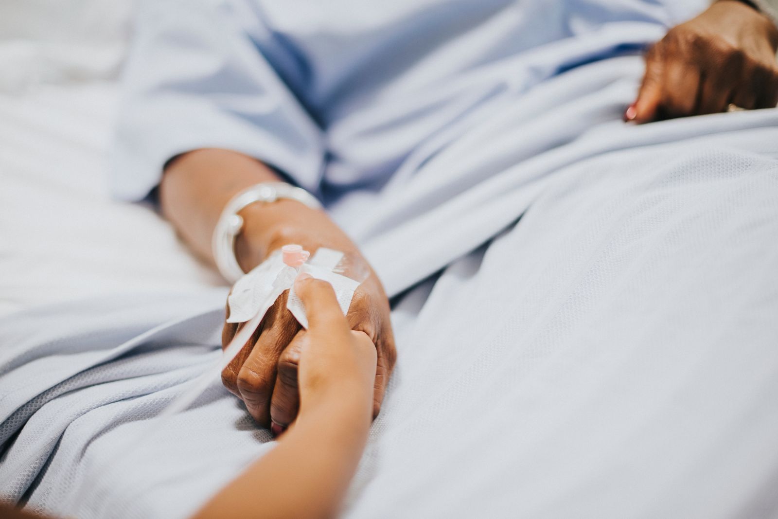 Family at a hospital bedside, a catastrophic injury case for a Westlake Village motorcycle lawyer