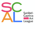 Logo for Sanibel-Captiva Art League: colorful letters 