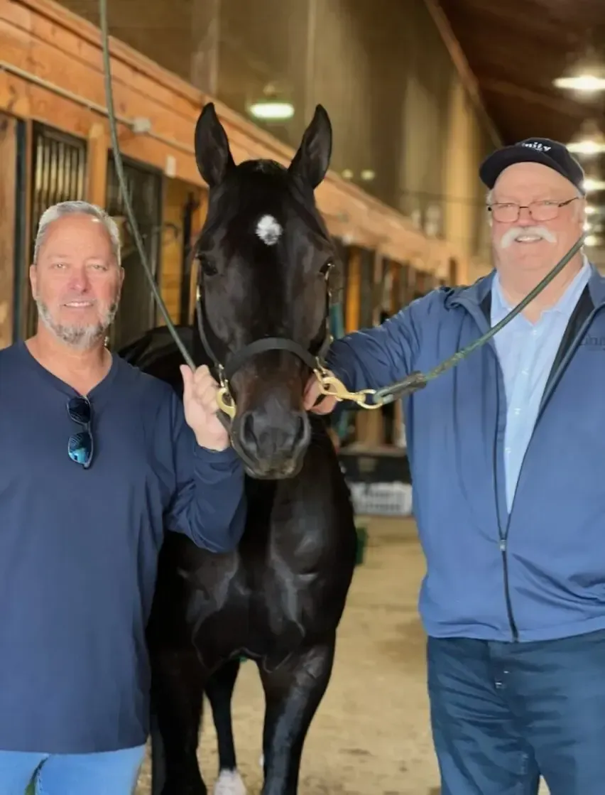 Bruce Areman, Abuckabett Hanover and Bill Pollock