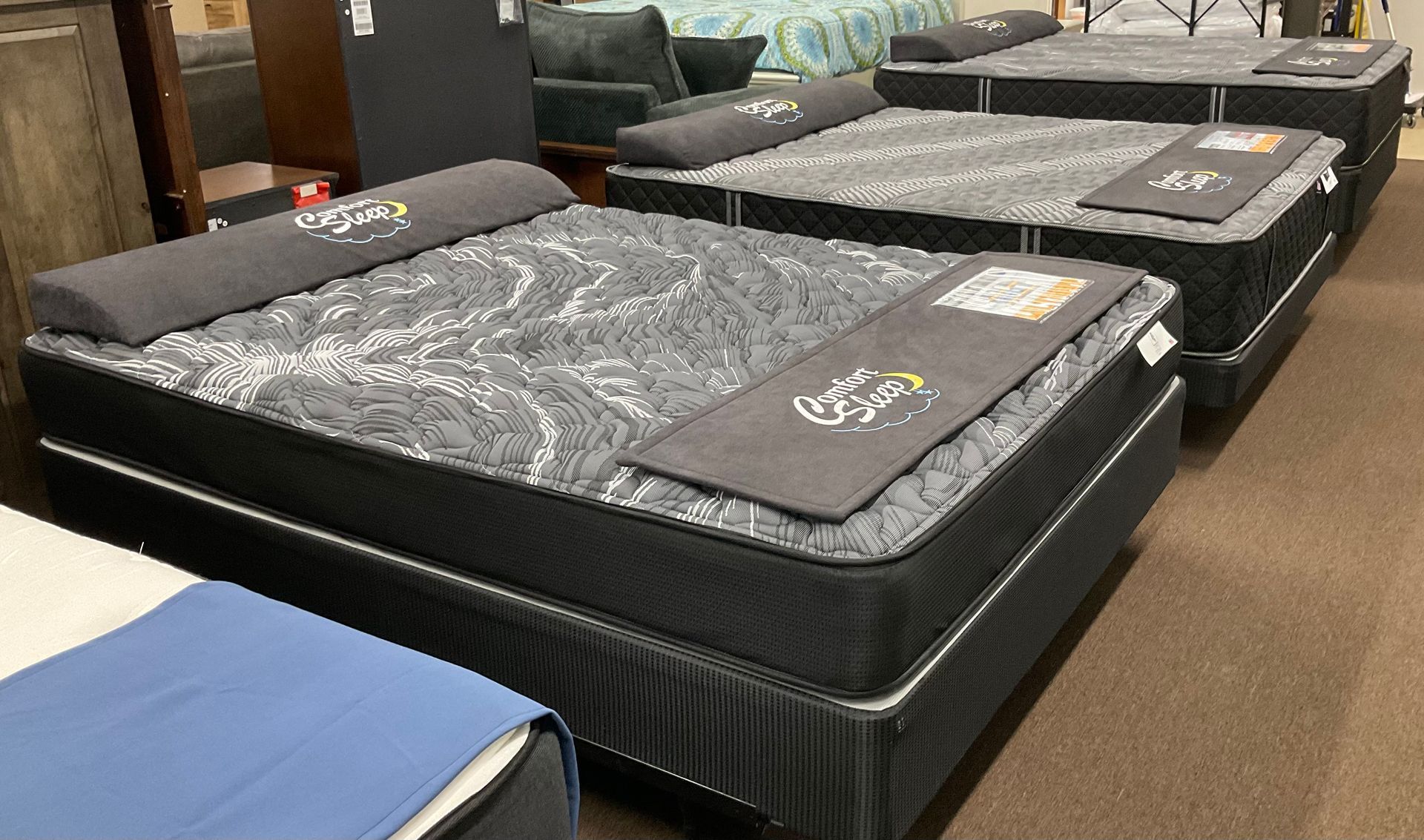 Martin Furniture Co. New mattresses from Comfort Sleep brand