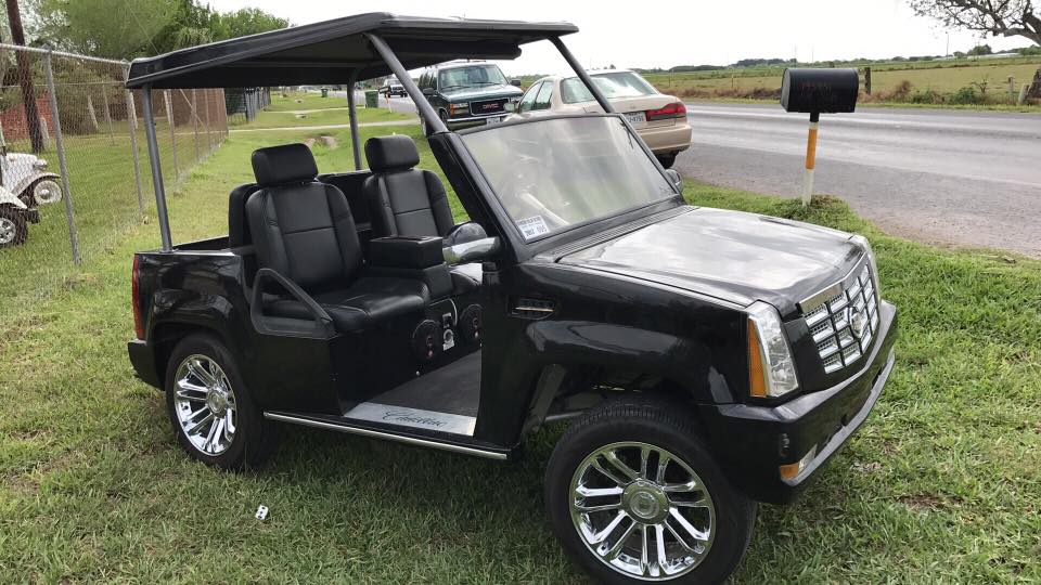 All Black Golf Cart — Harlingen, TX — Golf Cart Repair Inc.
