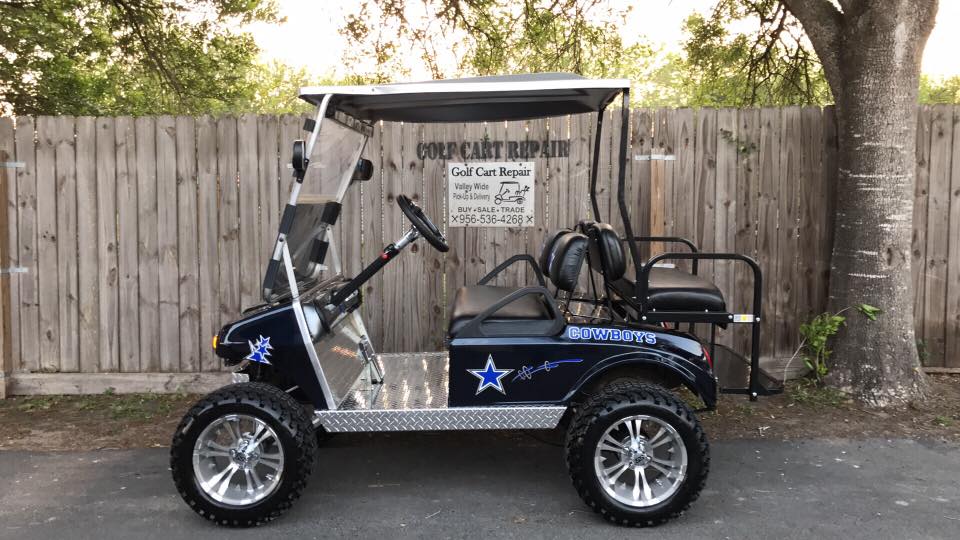 Black Golf Cart — Harlingen, TX — Golf Cart Repair Inc.