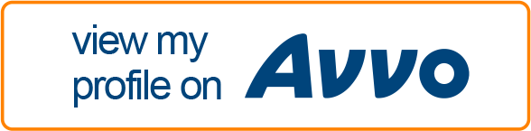 View my profile on Avvo button