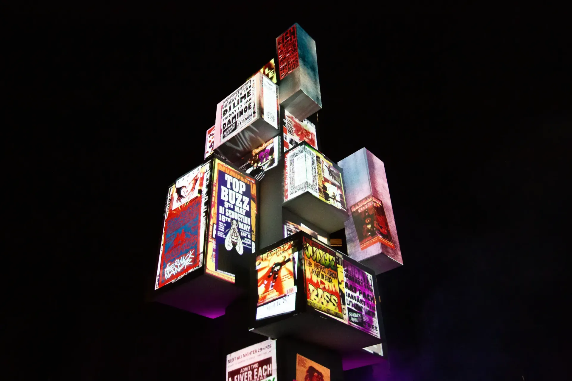 projection mapping on building