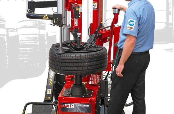 Touchless Tire Mounting