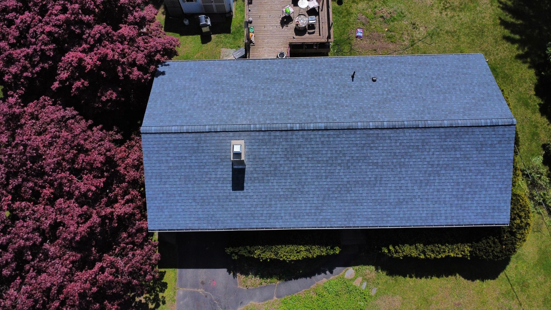 CertainTeed Landmark Pro blue shingles in Easthampton MA