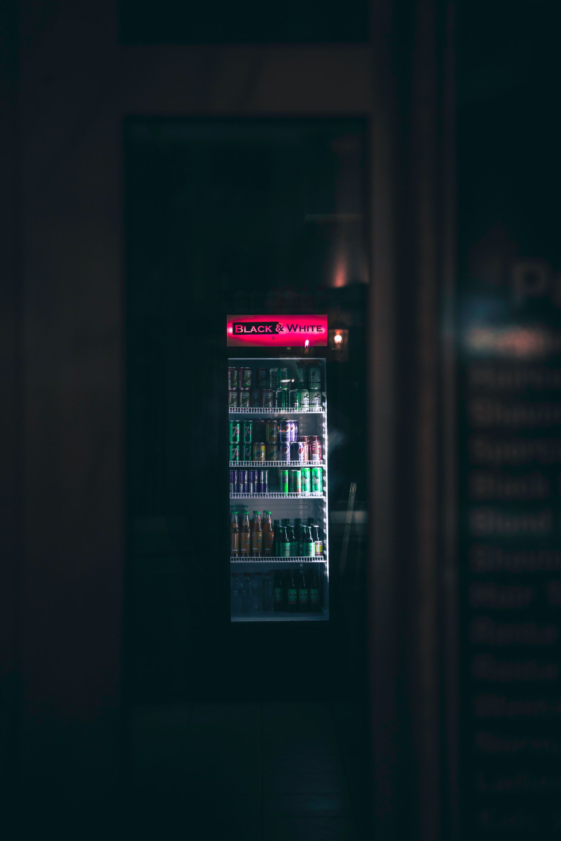 Vending Machine in an office space