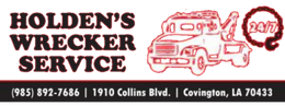 holden's wrecker service logo
