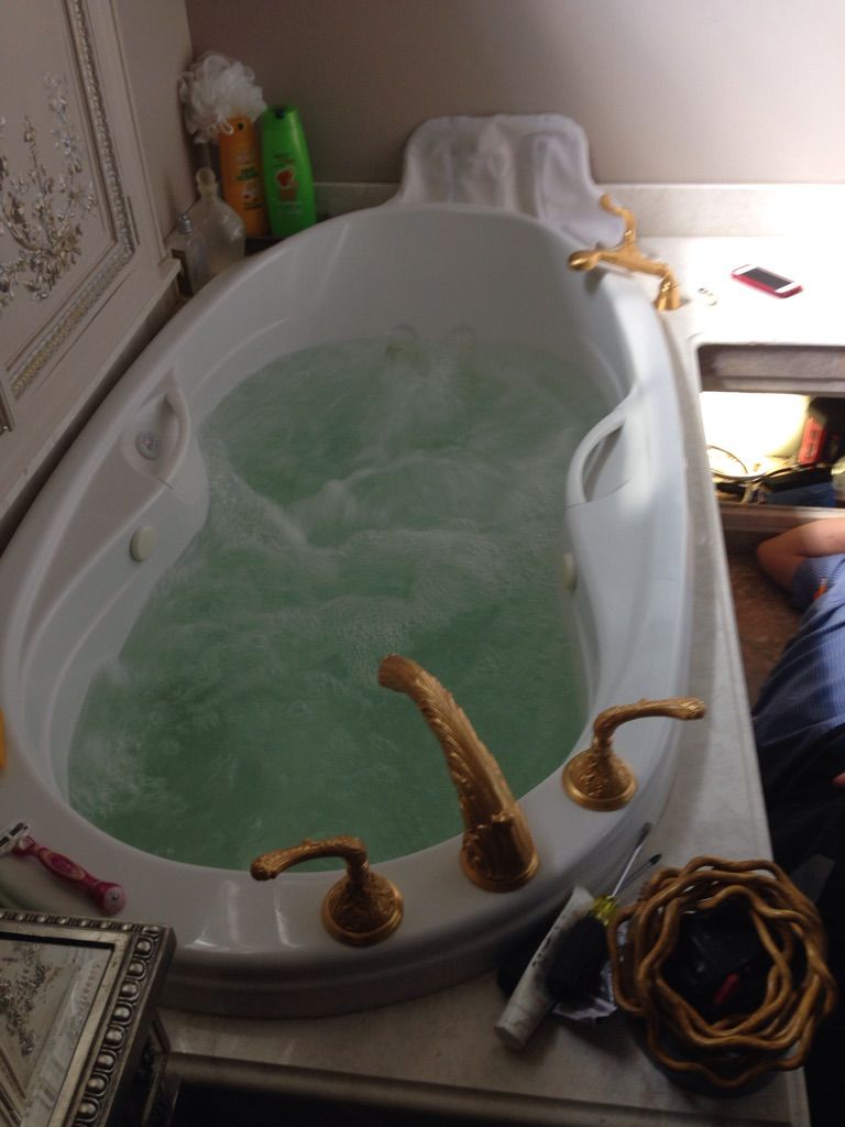 A Bathtub Filled With Water — Harahan, LA — Bob's Plumbing, Inc. A Bathtub Filled With Water — Harahan, LA — Bob's Plumbing, Inc.