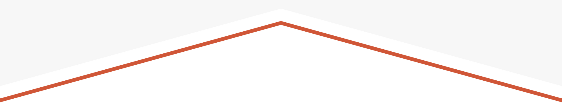 A red line on a white background that looks like a triangle.