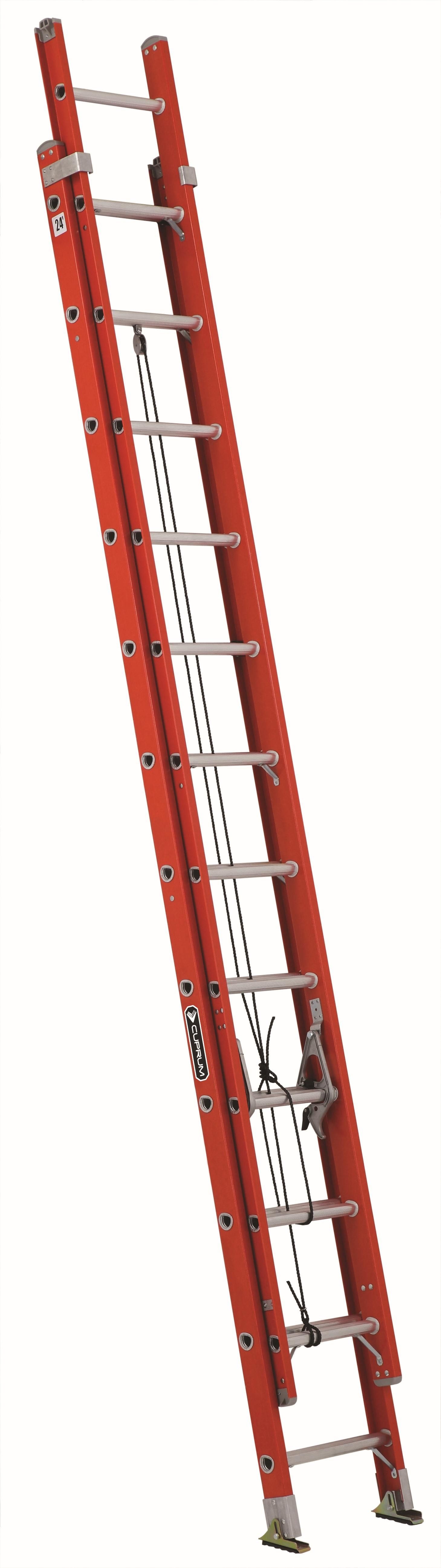 ESCALERAS DE EXTENSIÓN DE FIBRA DE VIDRIO - 534-24