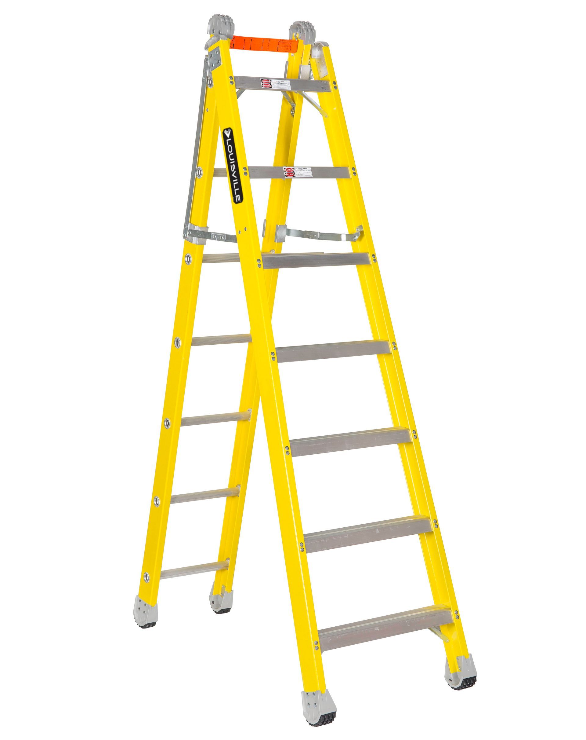 Escalera de fibra de vidrio combinada - FXC1207